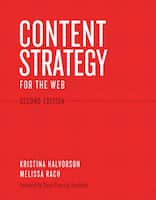 Book cover of Content Strategy for the Web