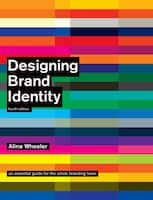 Book cover of Designing Brand Identity