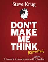 Book cover of Don’t Make Me Think