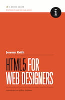 Book cover of HTML5 for Web Designers