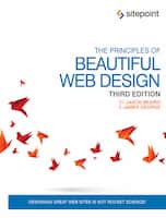 Book cover of The Principles of Beautiful Web Design