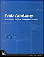 Book cover of Web Anatomy